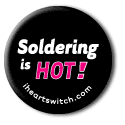Soldering is Hot Pin